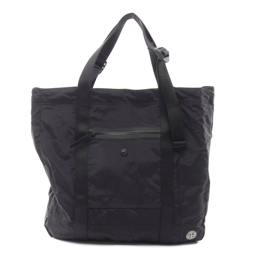 Stone Island Nylon Tote Bag Black